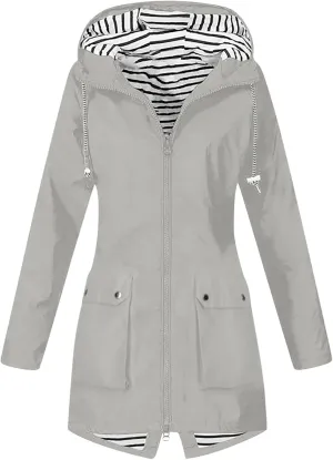2024 Womens Coat Double Breasted Outwear Lapel Jacket Long Winter Casual Solid Coats Trench Coat With Pockets