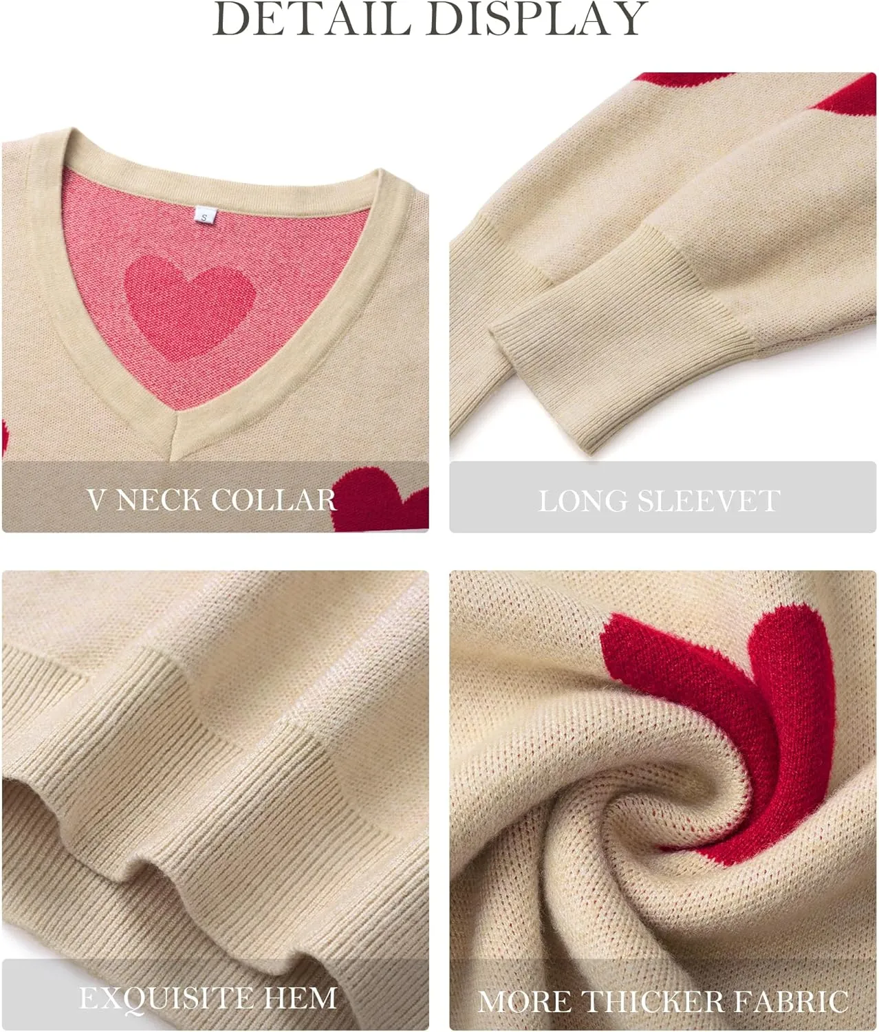 2025 Women's Sweaters Knitted Ribbed Casual Thin Long Sleeve Pullover V Neck Lightweight Sweatshirts Cute Blouse Tops