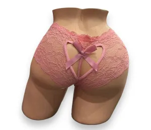 All The Love Cheeky Boyshort -  Pink