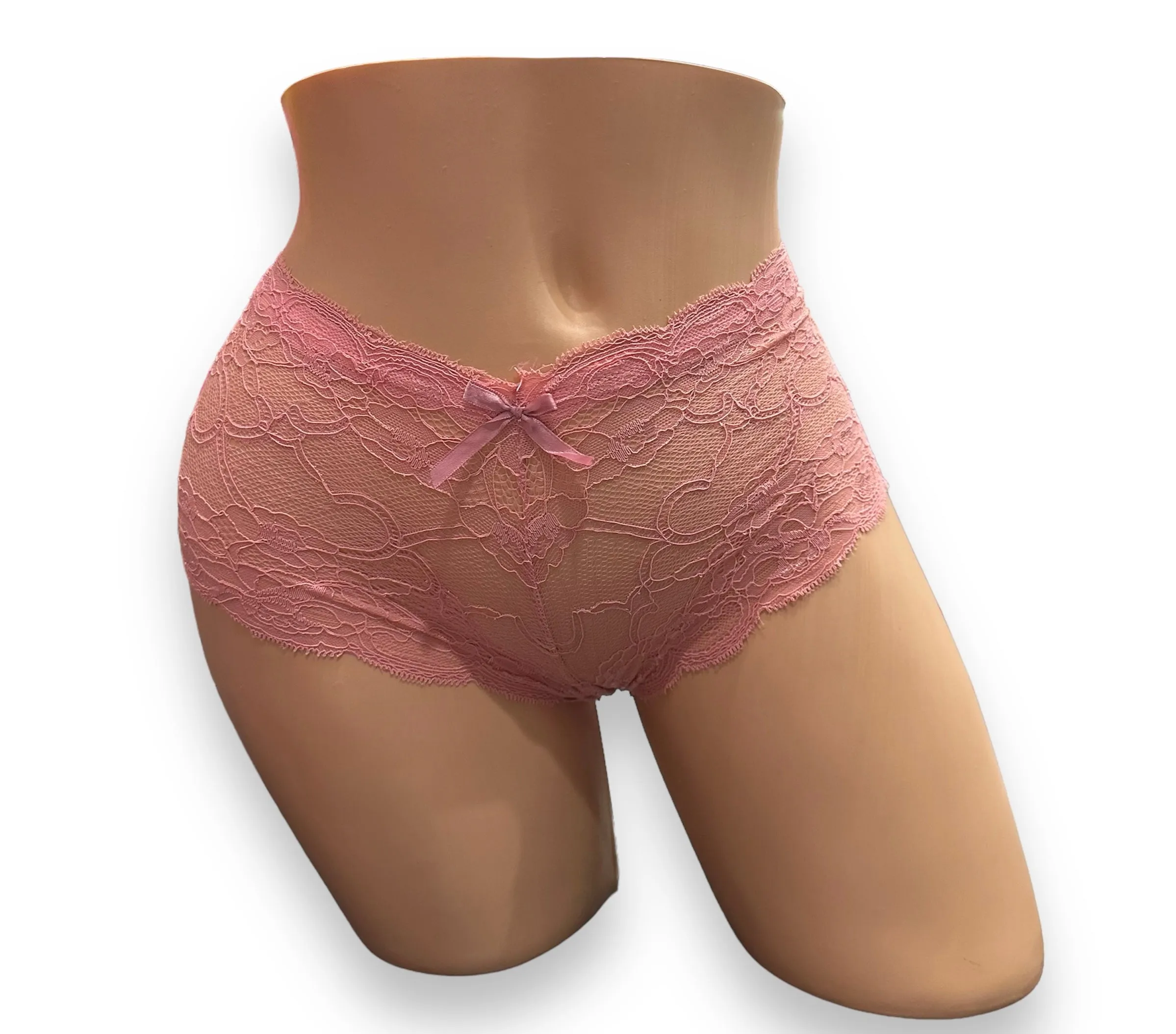 All The Love Cheeky Boyshort -  Pink