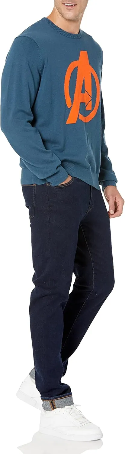 Amazon Essentials Disney | Marvel | Star Wars Men's Crew Sweaters
