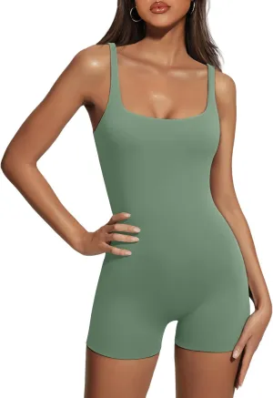 AUTOMET Womens Jumpsuits Shorts Rompers Workout One Piece Bodysuits Jumpers Yoga Summer Fashion Vacation Outfits Clothes 2025
