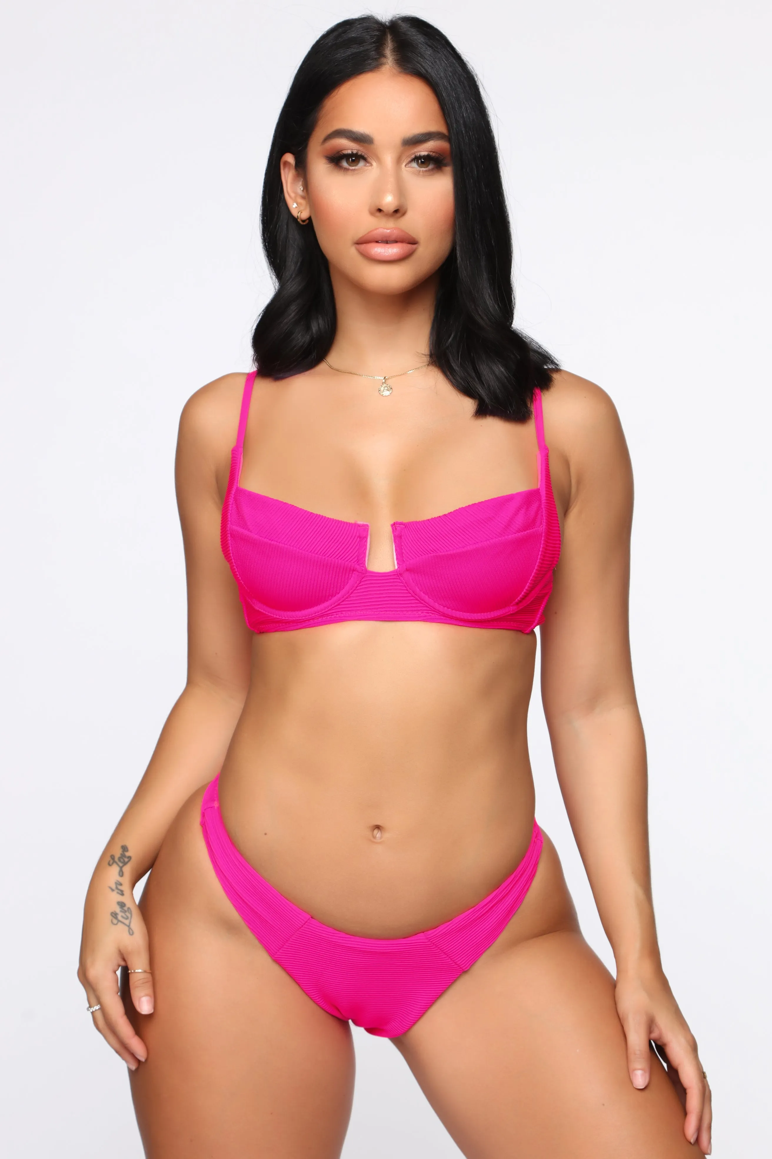 Beach Date Bikini - Fuchsia