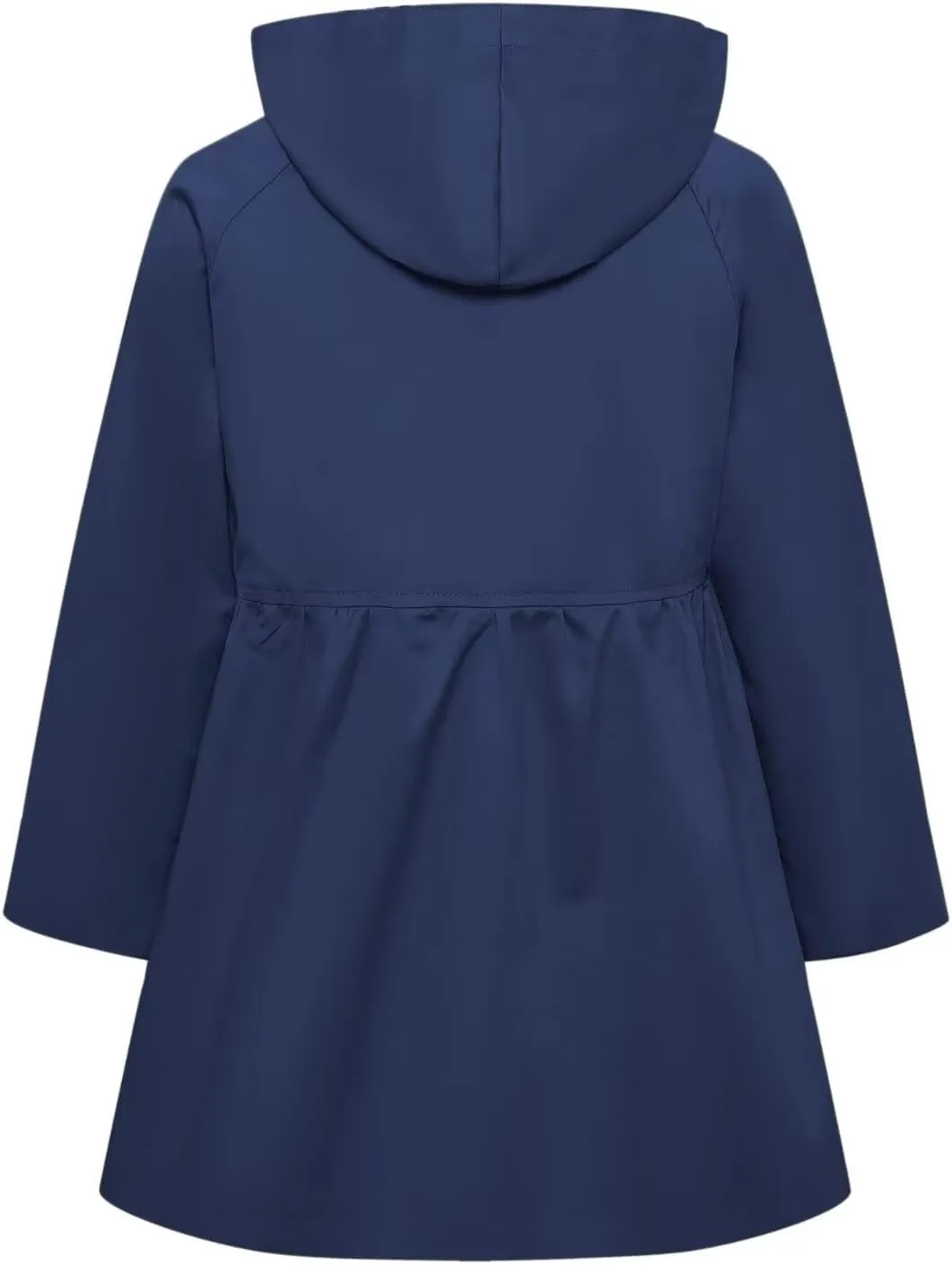 Betusline Girl's Single Breasted Trench Coat Dress Coat Outerwear, 2-14 Years