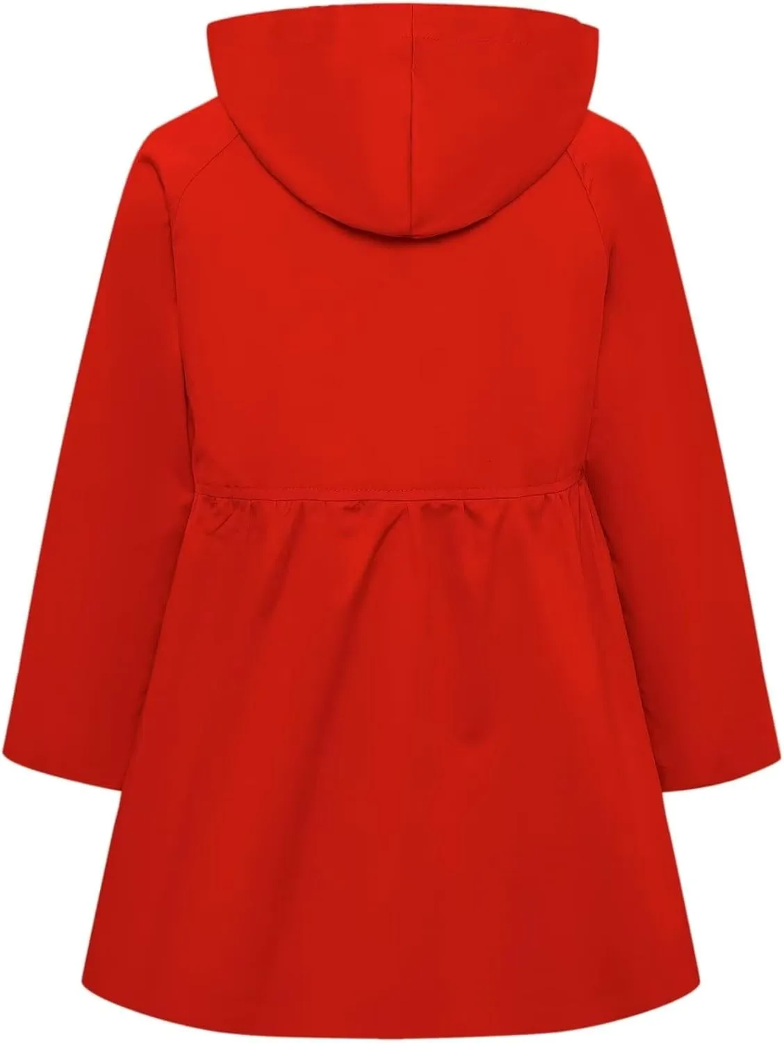 Betusline Girl's Single Breasted Trench Coat Dress Coat Outerwear, 2-14 Years