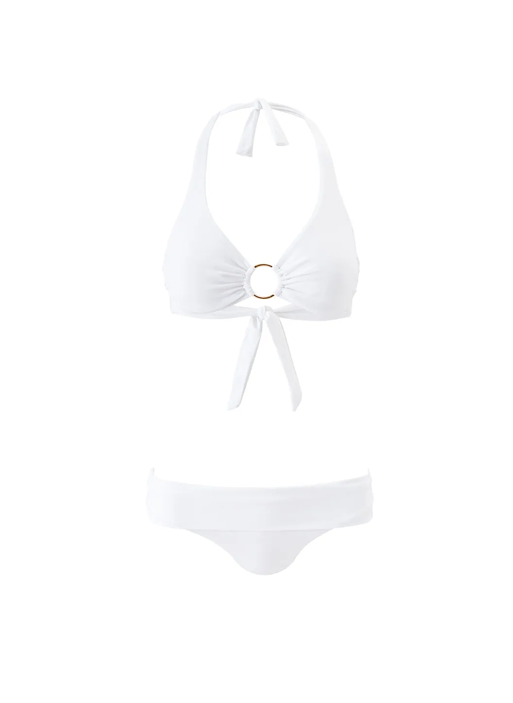 Brussels White Bikini