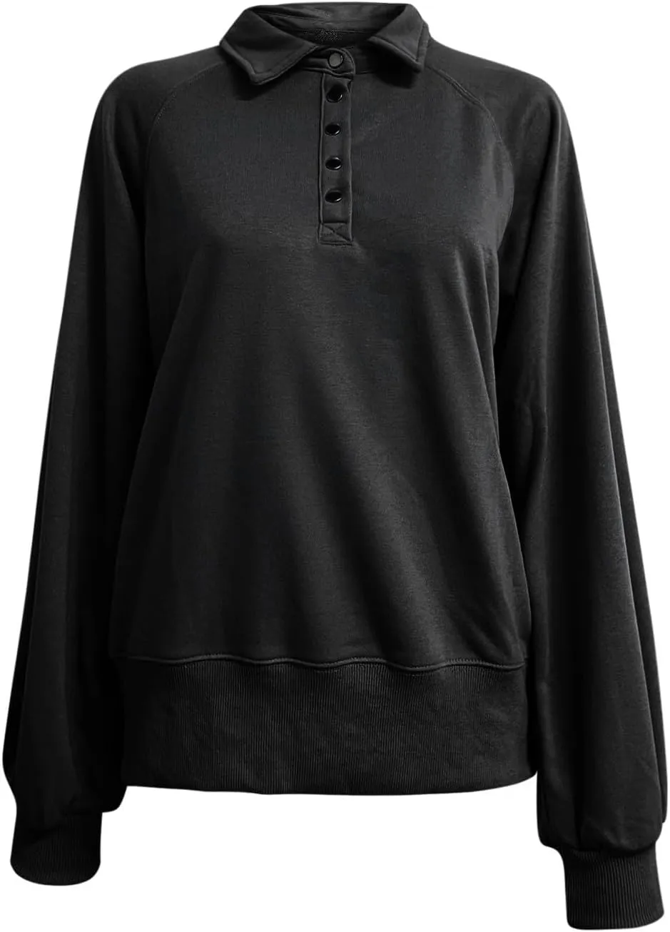 Ceboyel Oversized Sweatshirts for Women Lantern Sleeve Pullover Loose Fit Trendy Hoodies Trending Winter Outfits Clothes 2023