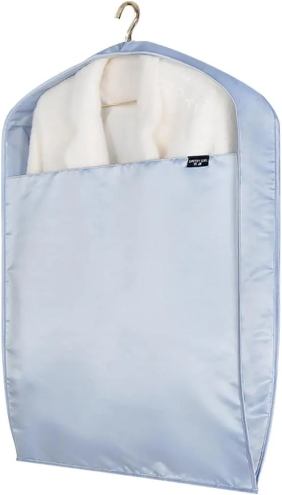 Clothes Cover 3.5" Gussetes Suit Bags Hanging 2 Pack Garment Bags for Travel, Suit Clothes Bag Suit Bags (Color : B, Size : 100 * 58cm)