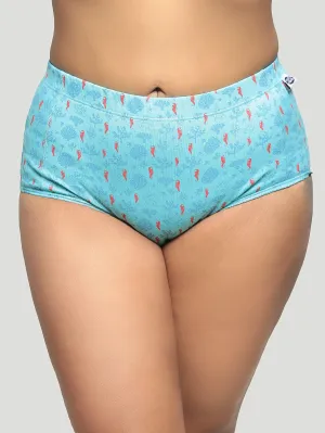 Coral Reef Boy-Shorts Blue