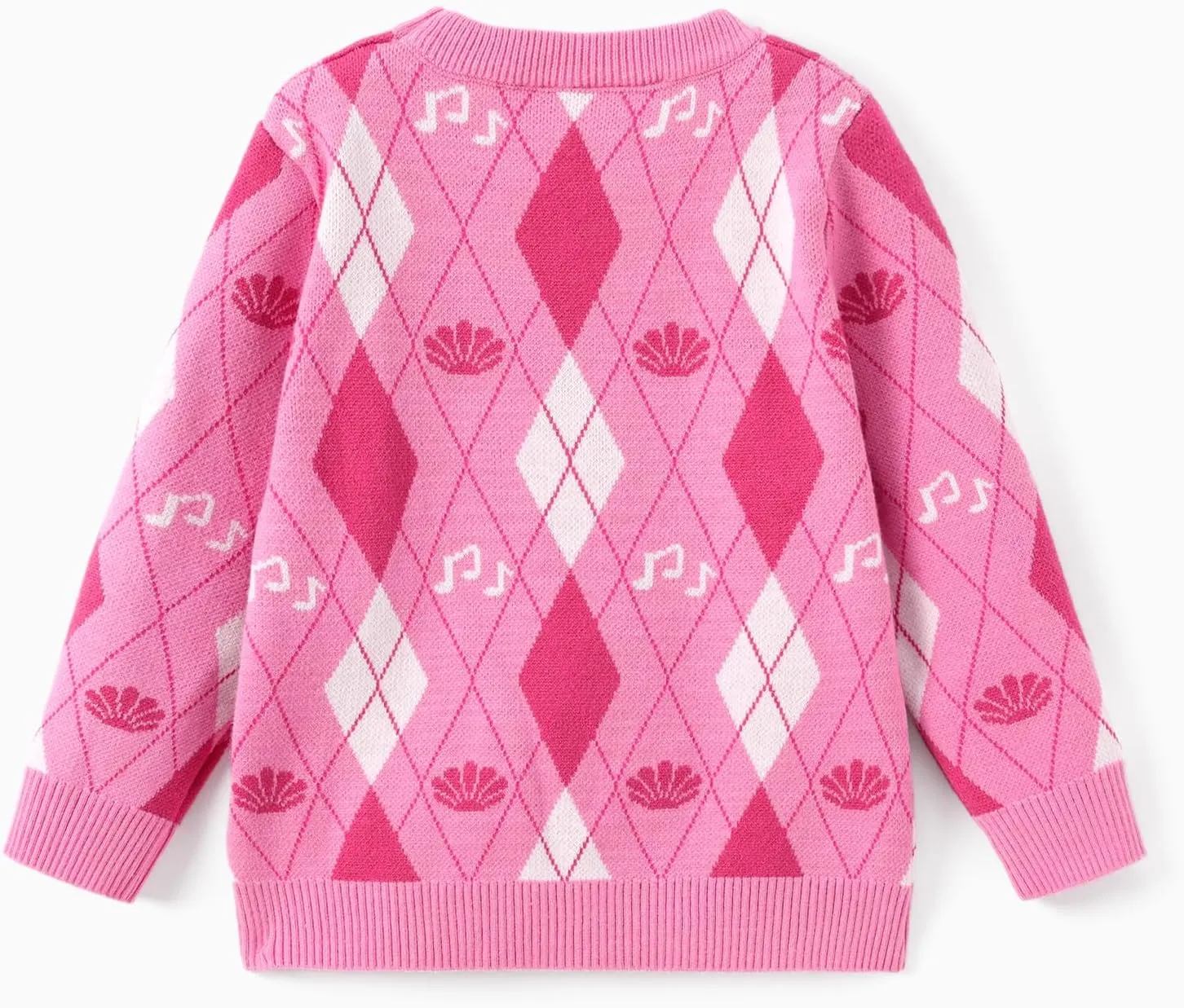 Disney Frozen Elsa Anna Princess Toddler Girl Christmas Sweater: Long Sleeve Crew Neck Knit Pullover Jumper 2-6 Years
