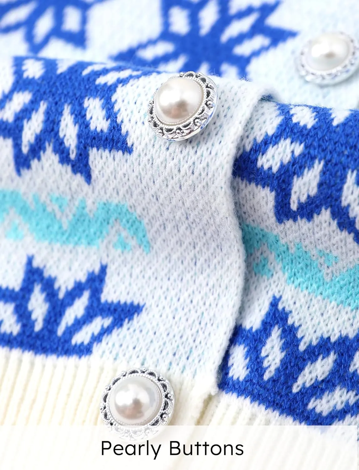 Disney Frozen Elsa Anna Princess Toddler Girl Christmas Sweater: Long Sleeve Crew Neck Knit Pullover Jumper 2-6 Years