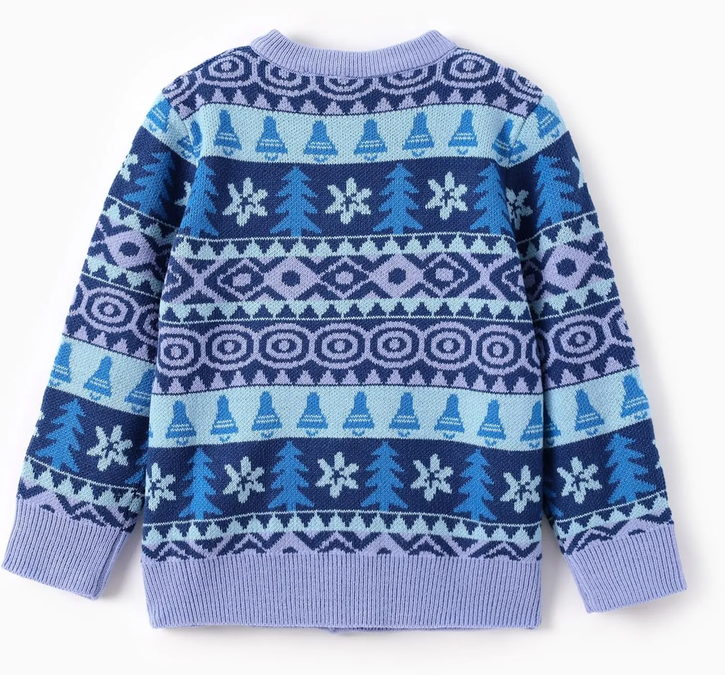 Disney Frozen Elsa Anna Princess Toddler Girl Christmas Sweater: Long Sleeve Crew Neck Knit Pullover Jumper 2-6 Years