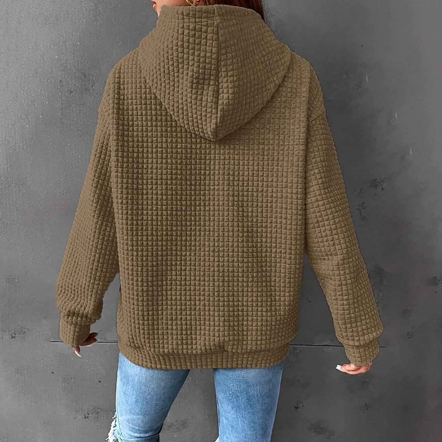 Fall Hoodies for Women,2023 Trendy Lightweight Cable Knit Oversized Sweatshirt,Casual Long Sleeve Pullover Tops