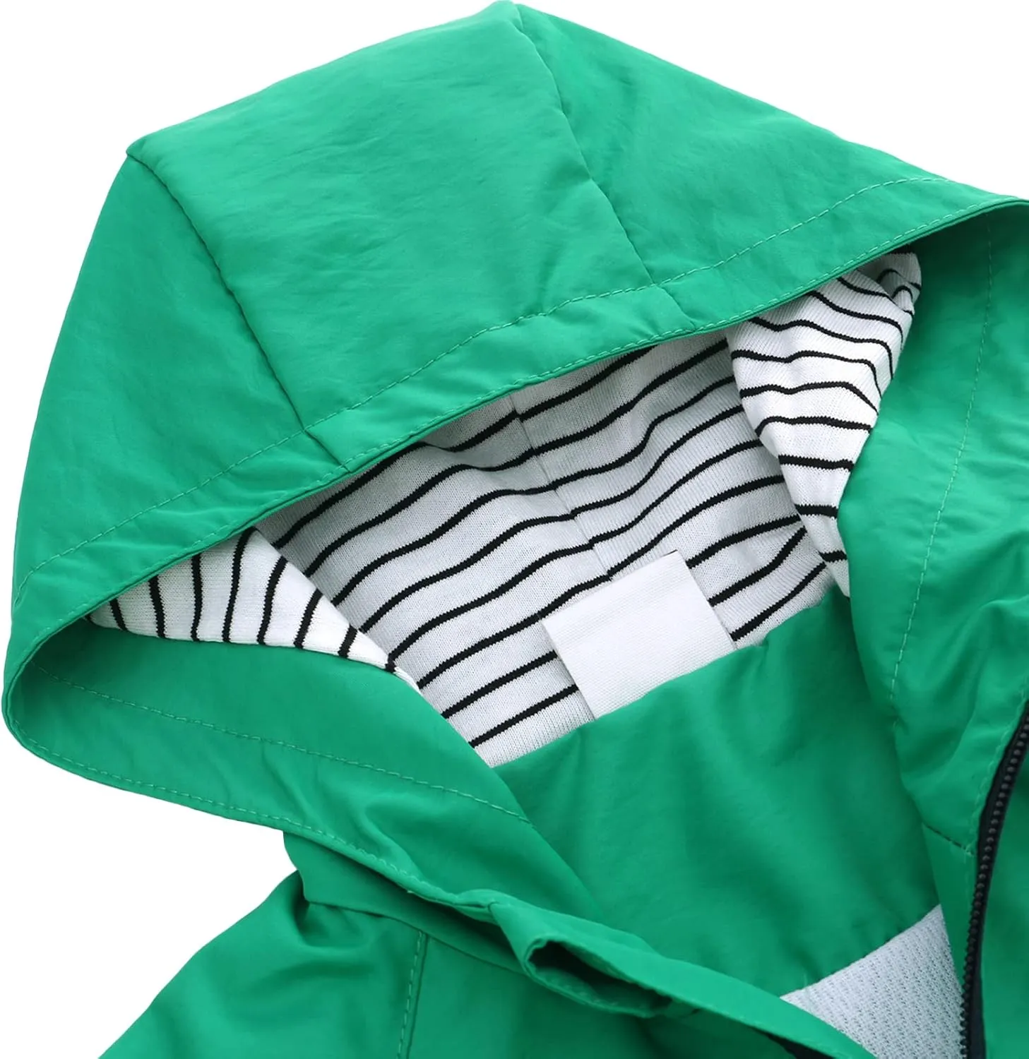 famuka Toddlers Windbreaker Jacket Little Boy Hooded Coat Casual Outerwear