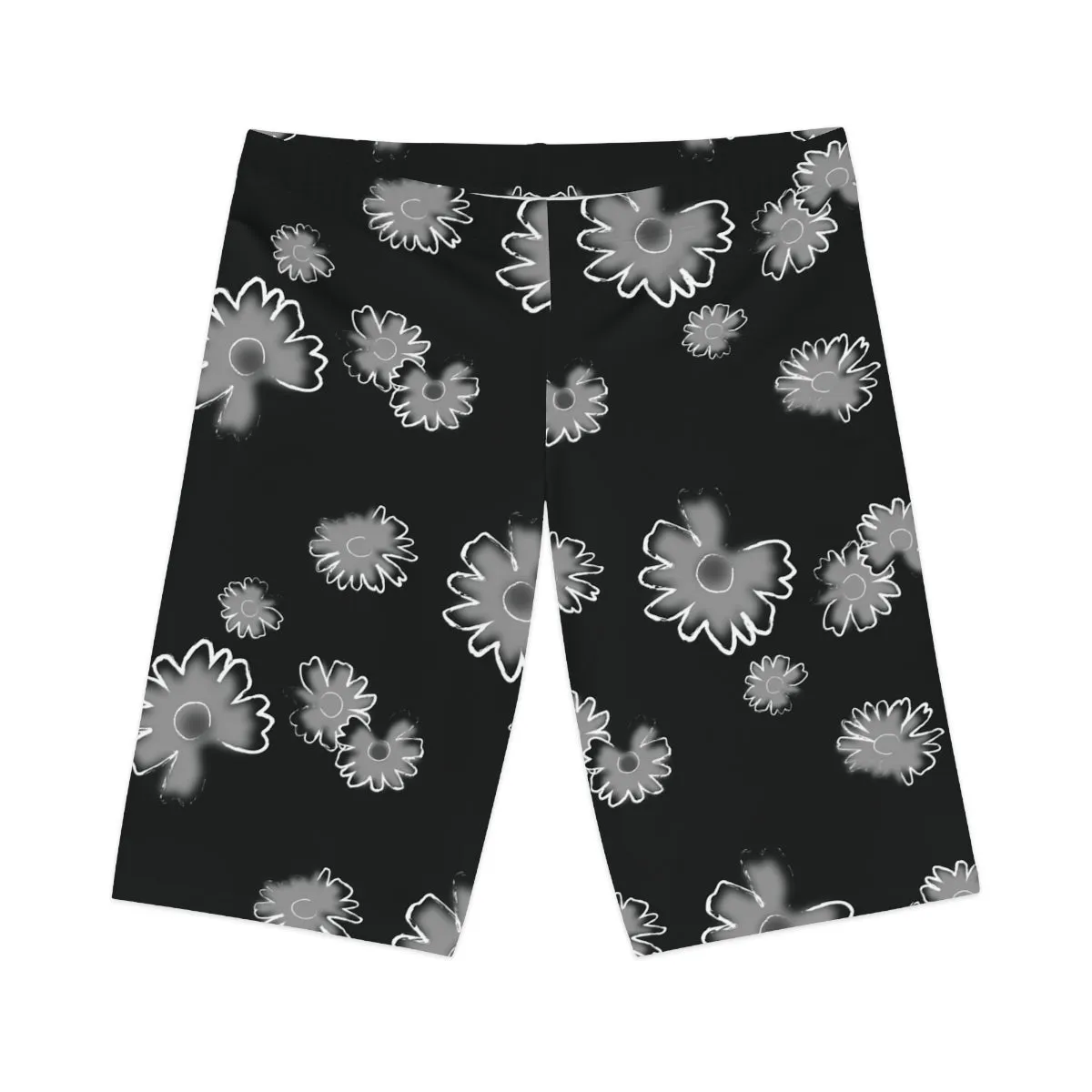Flower Wrestler Short: Black