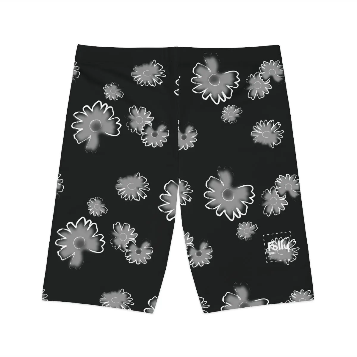 Flower Wrestler Short: Black