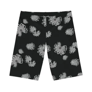 Flower Wrestler Short: Black