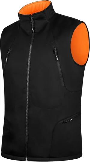FREE SOLDIER Men's Lightweight Golf Vest Outerwear Windproof Reversible Sleeveless Softshell Jacket Running Vest