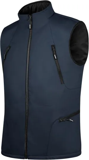 FREE SOLDIER Men's Lightweight Golf Vest Outerwear Windproof Reversible Sleeveless Softshell Jacket Running Vest