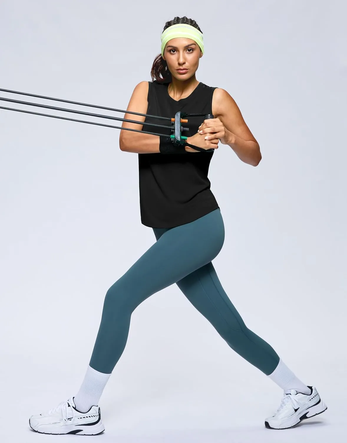 G Gradual Women's Workout Tank Tops Lightweight Sleeveless High Neck Athletic Shirts for Running Gym Tennis Pickleball