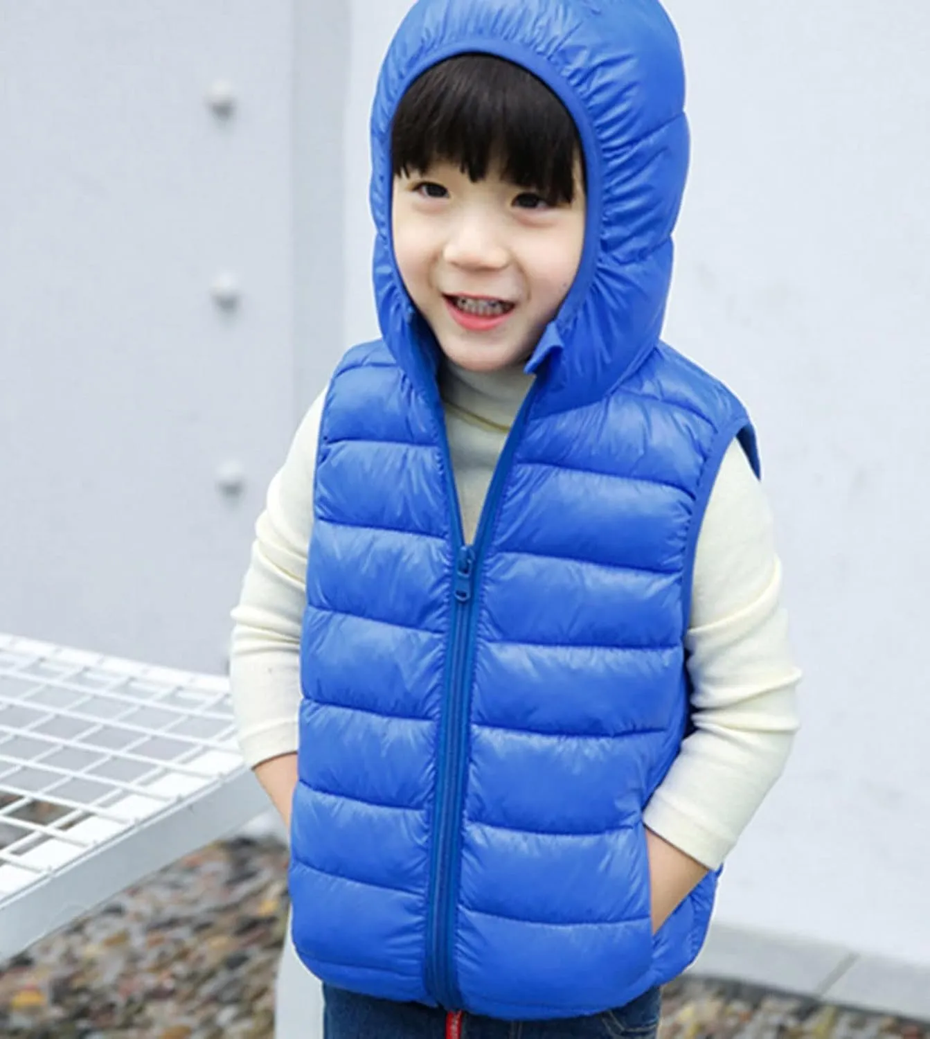 Girls Toddler Boys Cartoon Print Zip Jacket Hooded Trench Lightweight Kids Coats Windbreaker Outdoor Cute Dust