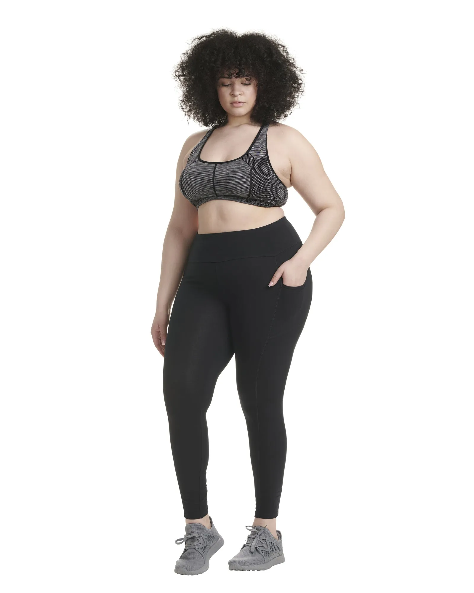 Giselle Essential Athleisure Legging | Black