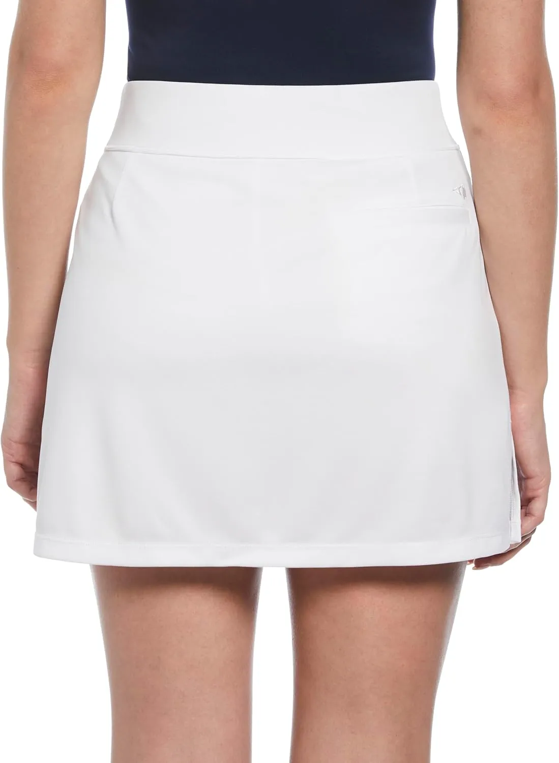 Grand Slam Women's 16" Solid Knit Golf Skort, with Tummy Control, Breathable Fabric, Moisture-wicking, UPF 50