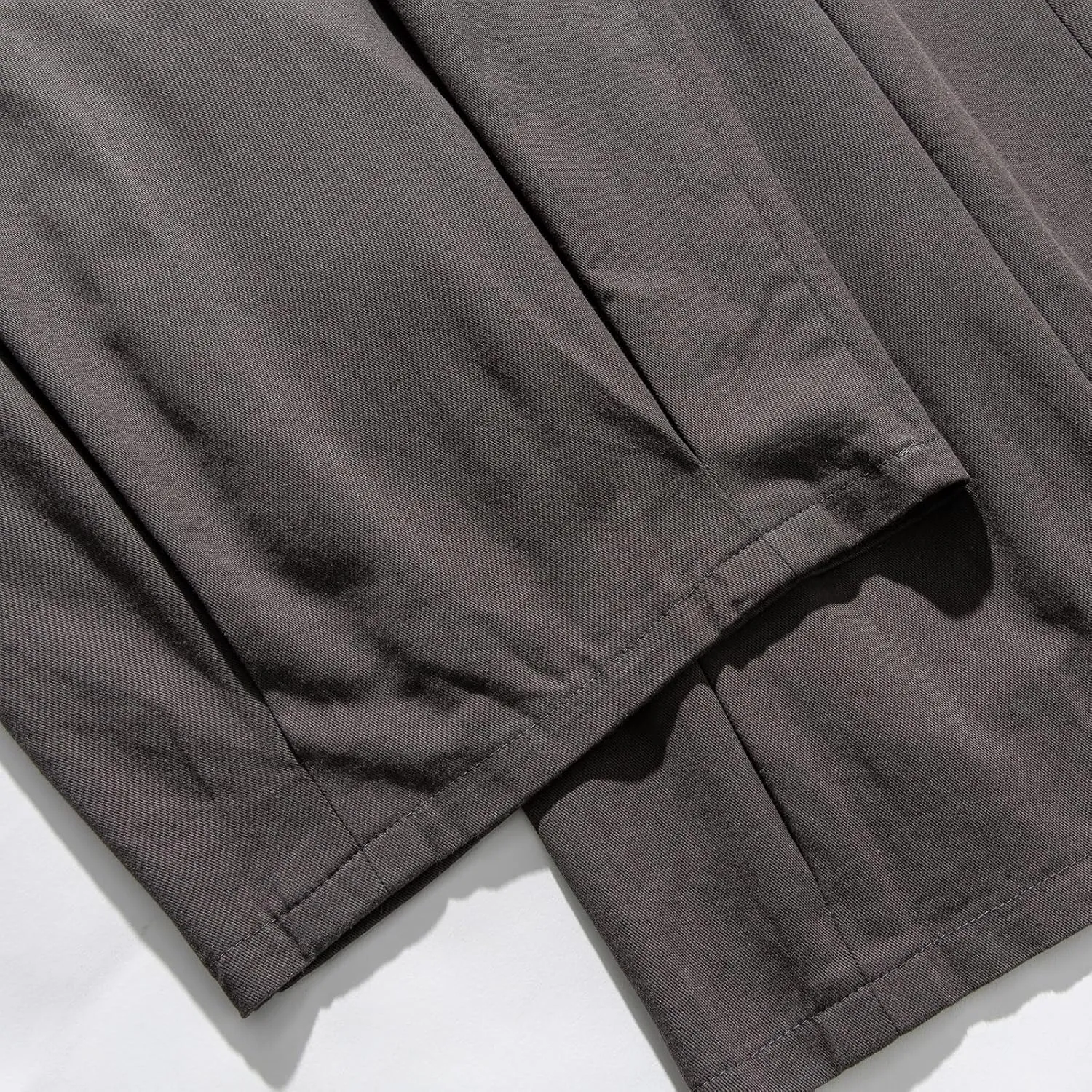 GURUNVANI Mens Wide Leg Harem Pants Japanese Loose Fit Pants Casual Elastic Waist Trouser