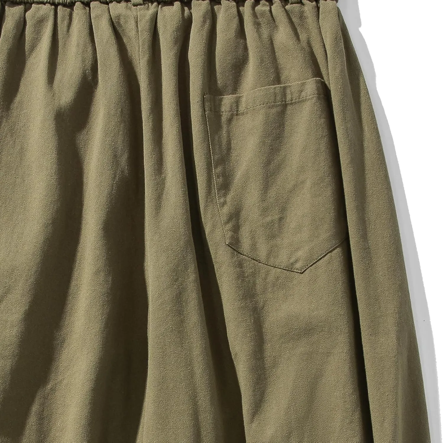 GURUNVANI Mens Wide Leg Harem Pants Japanese Loose Fit Pants Casual Elastic Waist Trouser