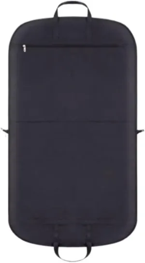 Habrur Clothes Cover 2 Pack Garment Bag For Travel And Storage With Zipper Suit Bag For Shirts Suit Bags (Color : Black, Size : 60 * 110cm)