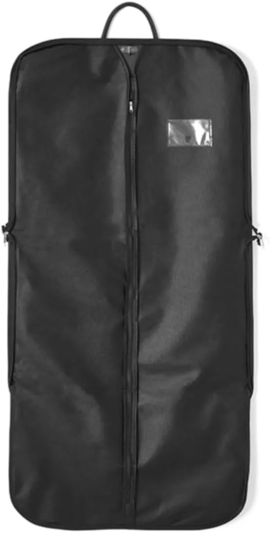 Habrur Clothes Cover 3 Pack Garment Bags For Travel 49"" Suit Bags Hanging Clothes Bag Suit Cover Suit Bags, 125*60cm, Black
