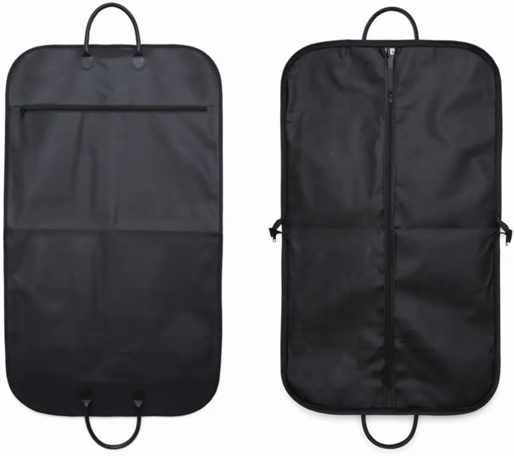Habrur Clothes Cover 39"" Suit Bags For Closet Storage Garment Bags For Travel Suit Cover Bag, 3 Pack Suit Bags, 100*60cm, Black