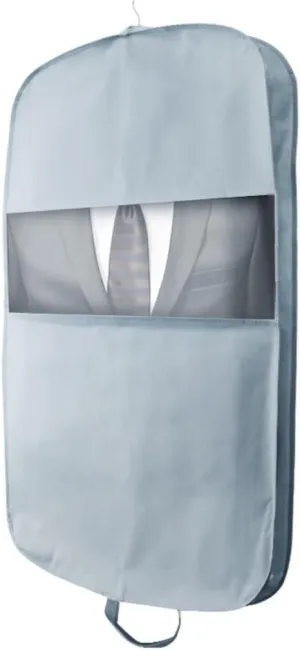Habrur Clothes Cover 5 Pack 39" Garment Bag Suit Bags Storage Travel Suit Cover Bags with Zipper Suit Bags (Color : Blue, Size : 100 * 60 * 8cm)