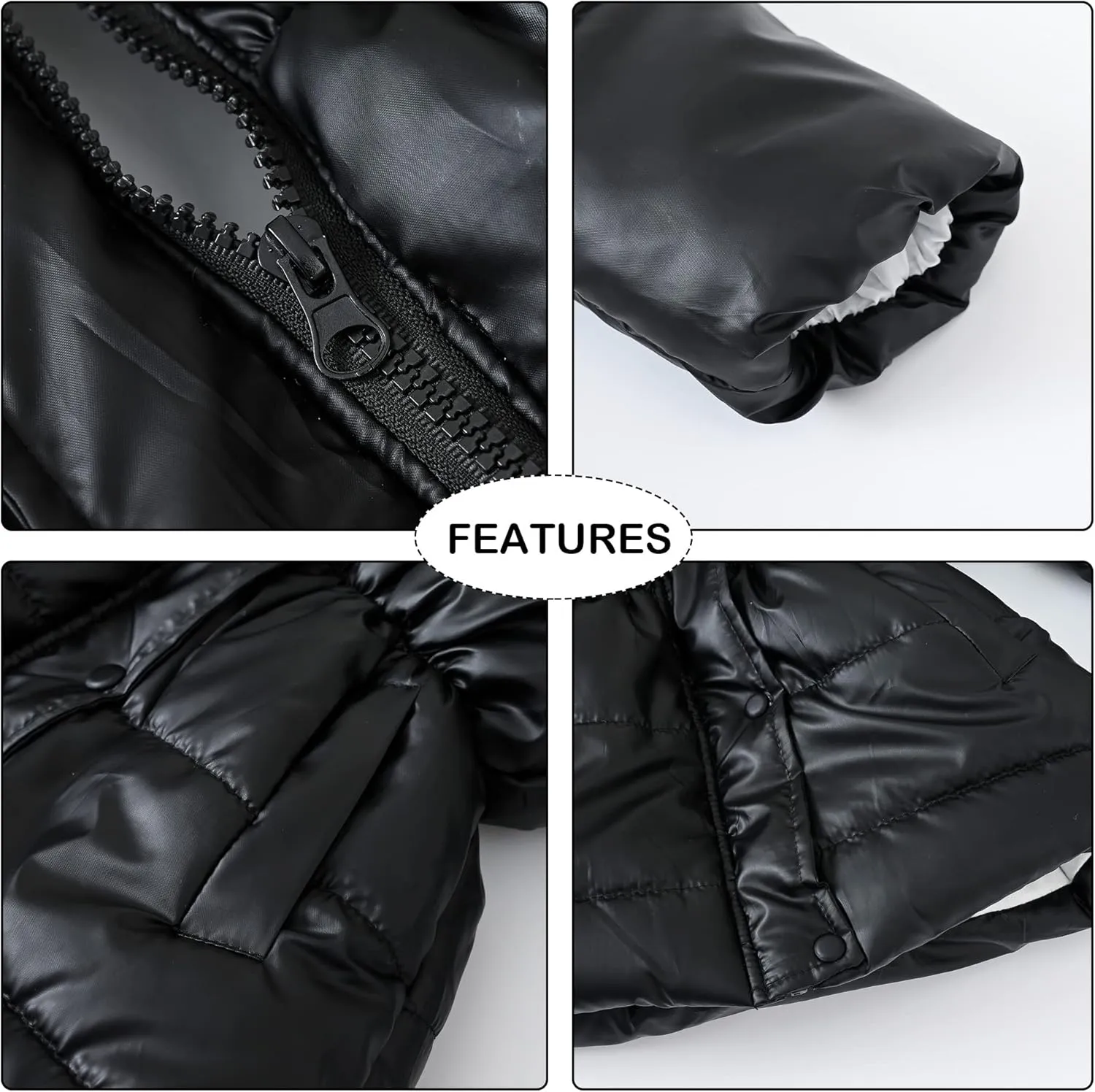 Happy Cherry Toddler Girls Winter Coats Clothes Warm Outwear Jacket Thick Windproof Parka Hooded