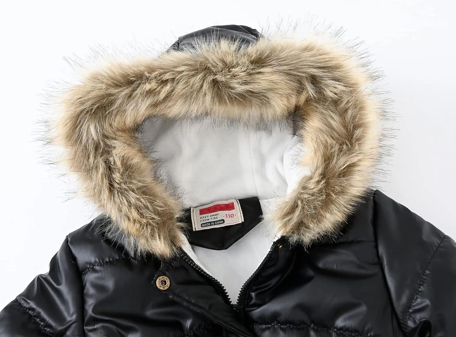 Happy Cherry Toddler Girls Winter Coats Clothes Warm Outwear Jacket Thick Windproof Parka Hooded