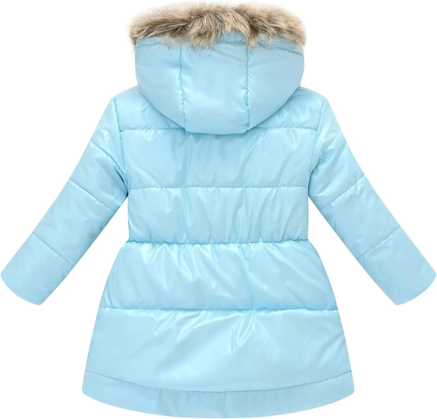 Happy Cherry Toddler Girls Winter Coats Clothes Warm Outwear Jacket Thick Windproof Parka Hooded