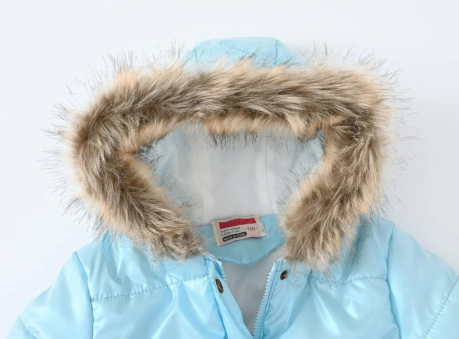 Happy Cherry Toddler Girls Winter Coats Clothes Warm Outwear Jacket Thick Windproof Parka Hooded