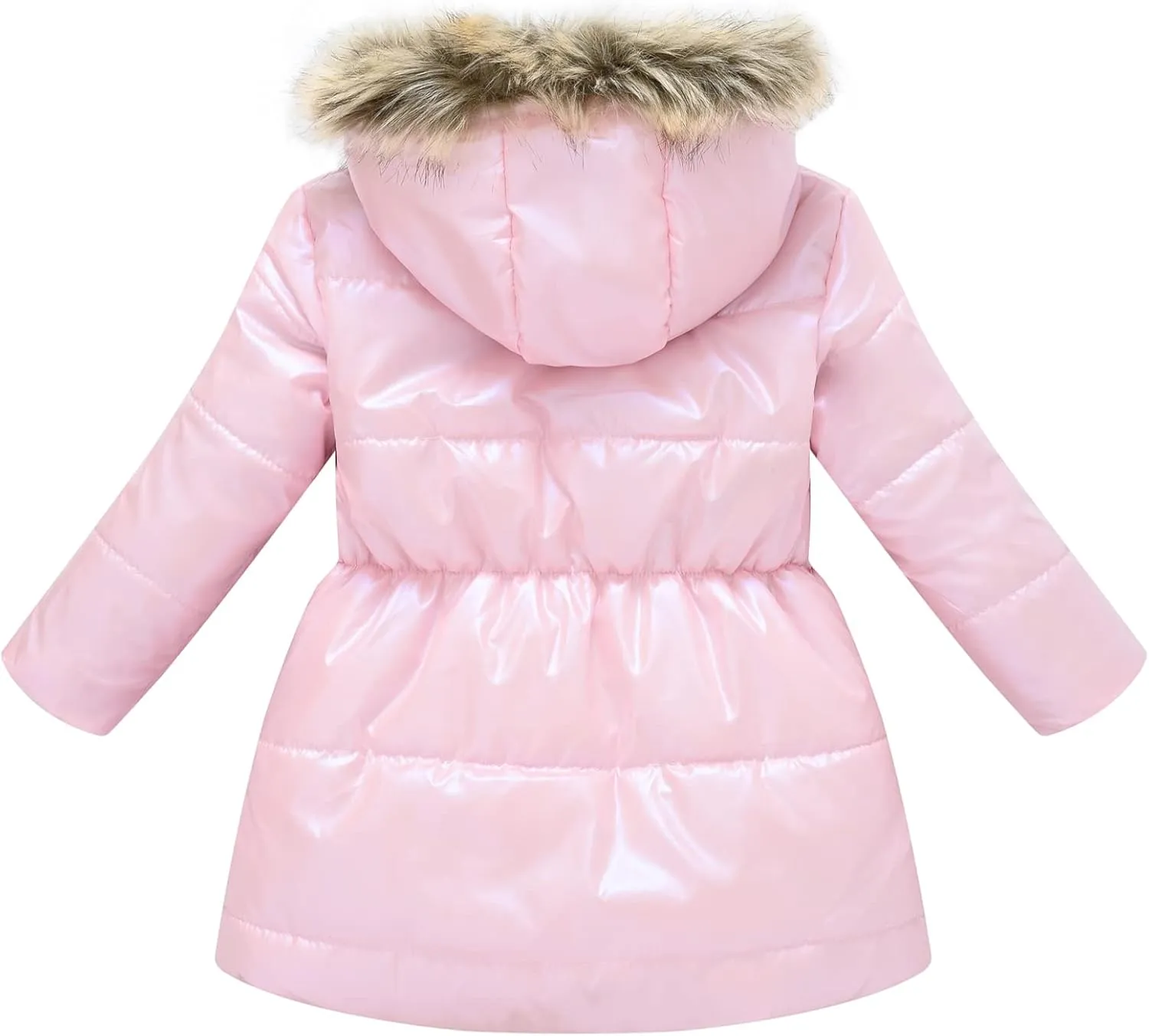 Happy Cherry Toddler Girls Winter Coats Clothes Warm Outwear Jacket Thick Windproof Parka Hooded