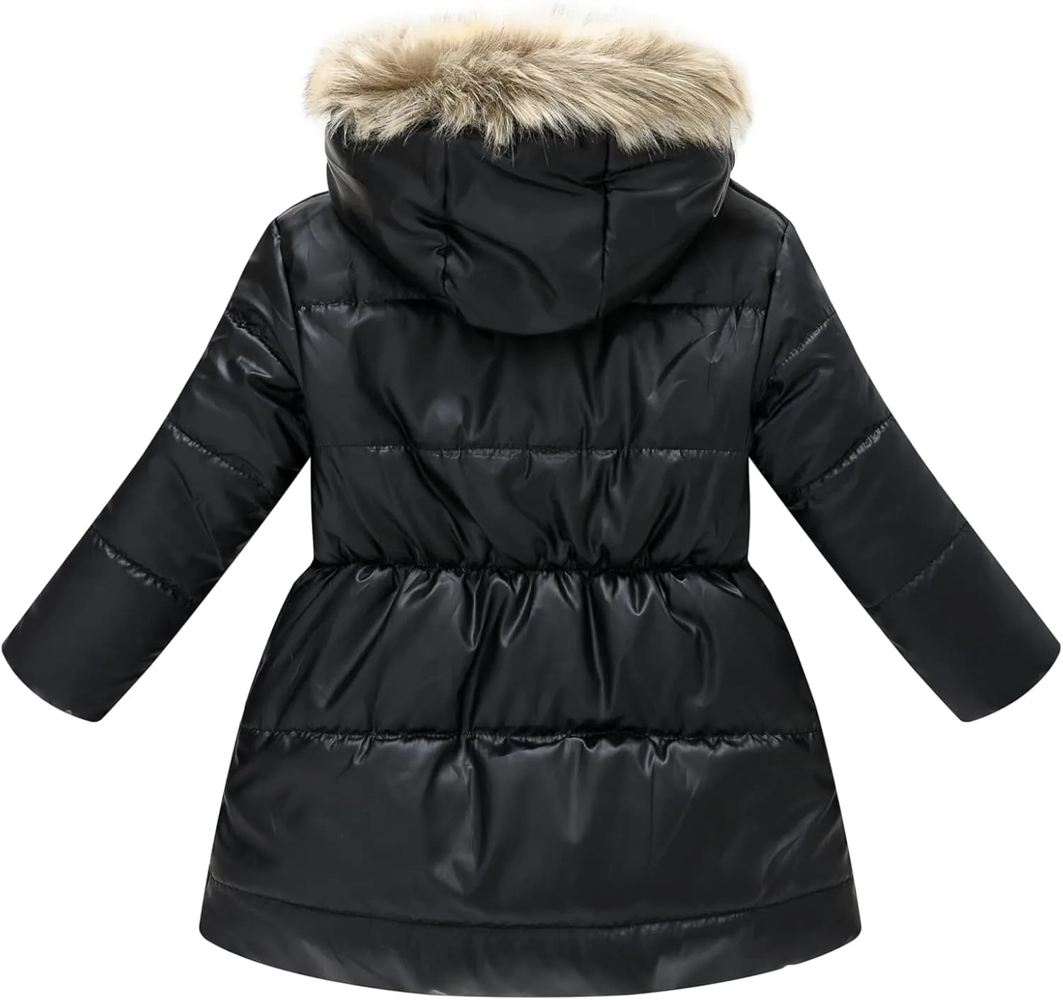 Happy Cherry Toddler Girls Winter Coats Clothes Warm Outwear Jacket Thick Windproof Parka Hooded