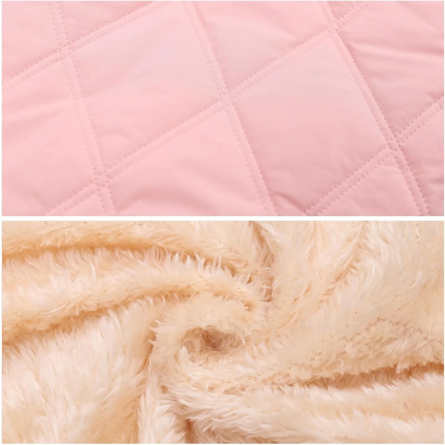 Happy Cherry Toddler Winter Jacket Windproof Down Jacket Warm Snowsuit Hooded Coat Soft Light Weight Outerwear