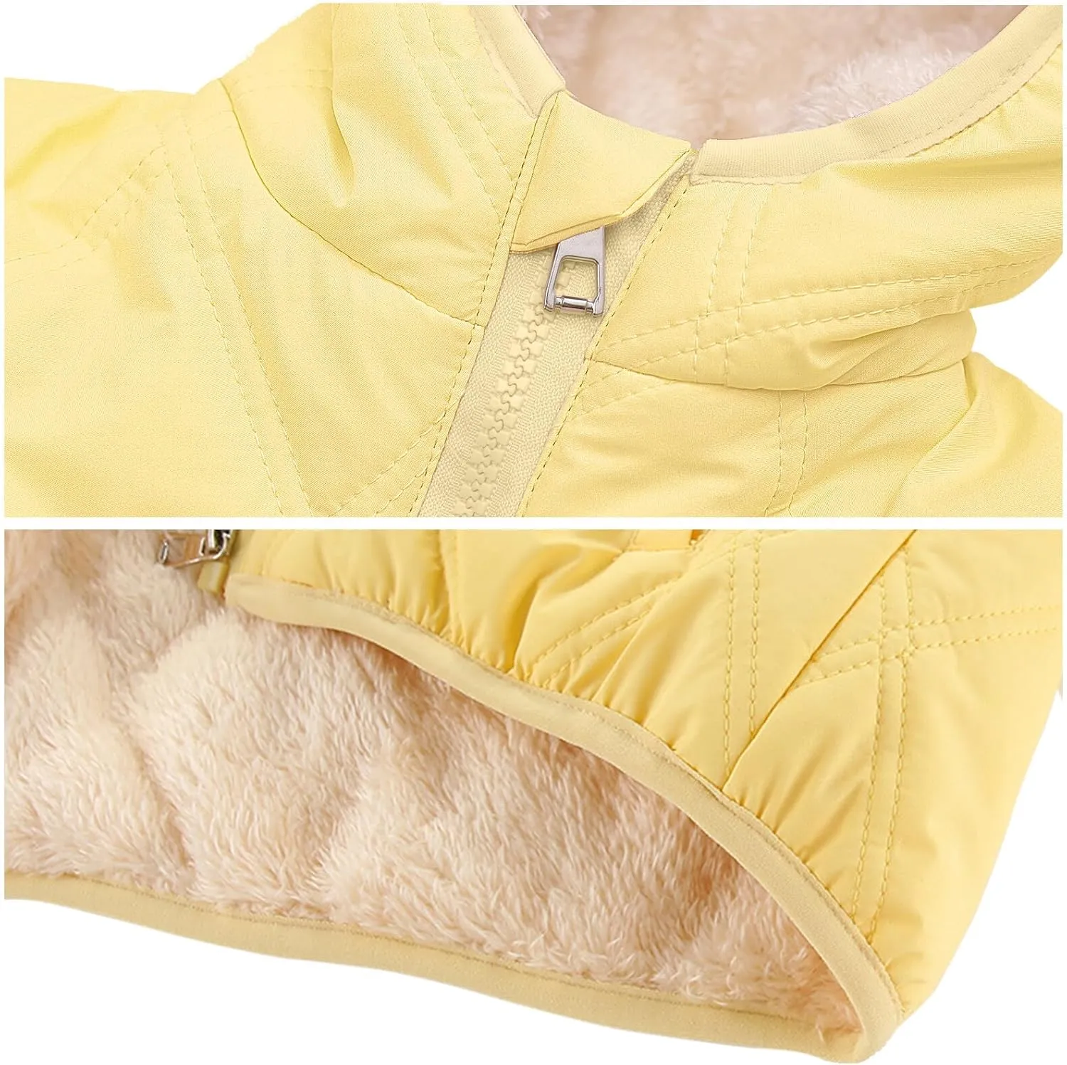 Happy Cherry Toddler Winter Jacket Windproof Down Jacket Warm Snowsuit Hooded Coat Soft Light Weight Outerwear