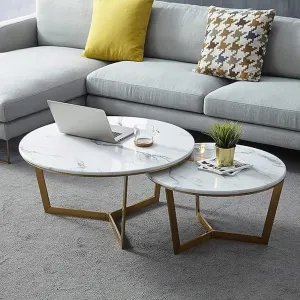 Harvey Triangular Nesting Tables Set