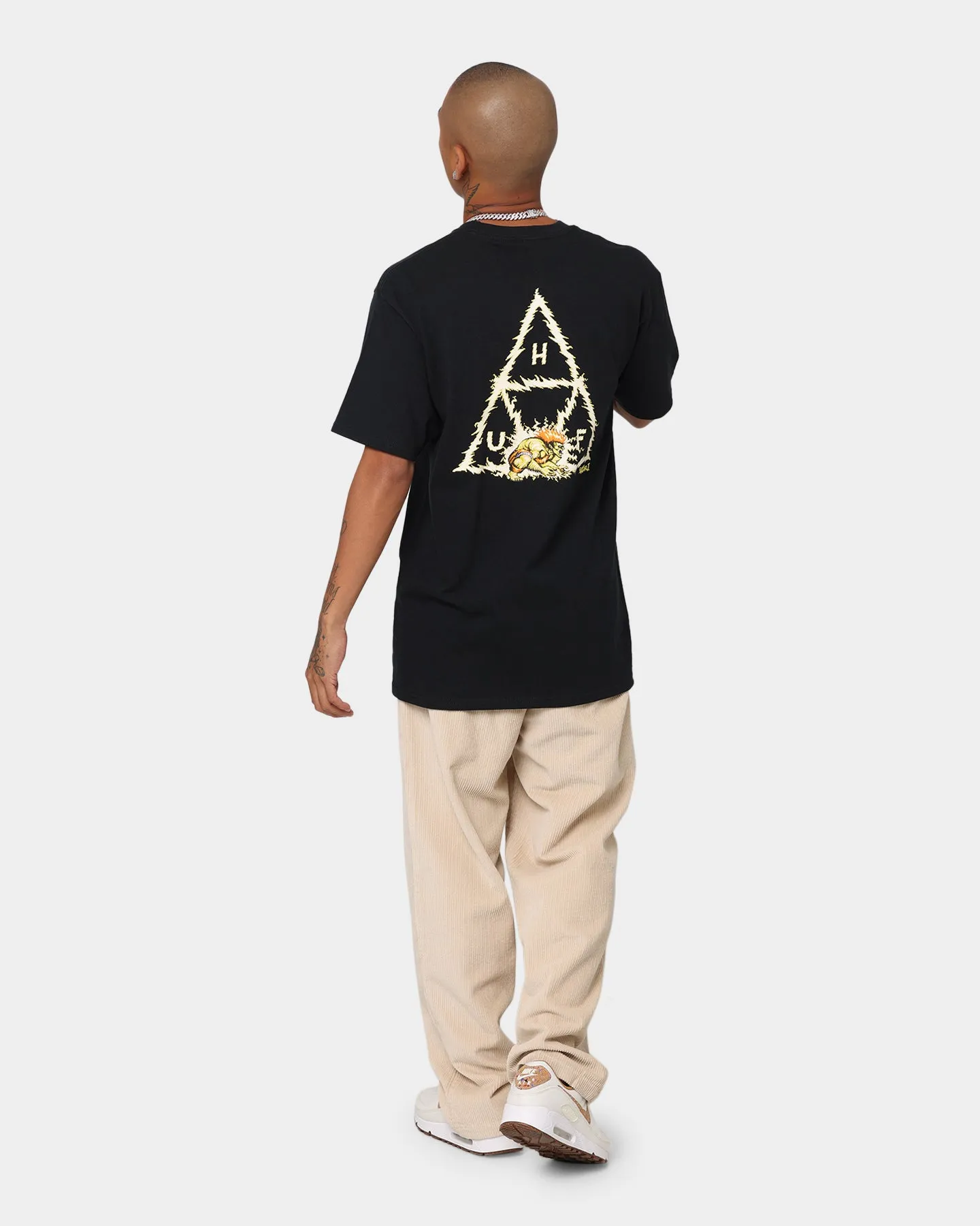 HUF Blanka Triple Triangle Street Fighter Short Sleeve Tee Black