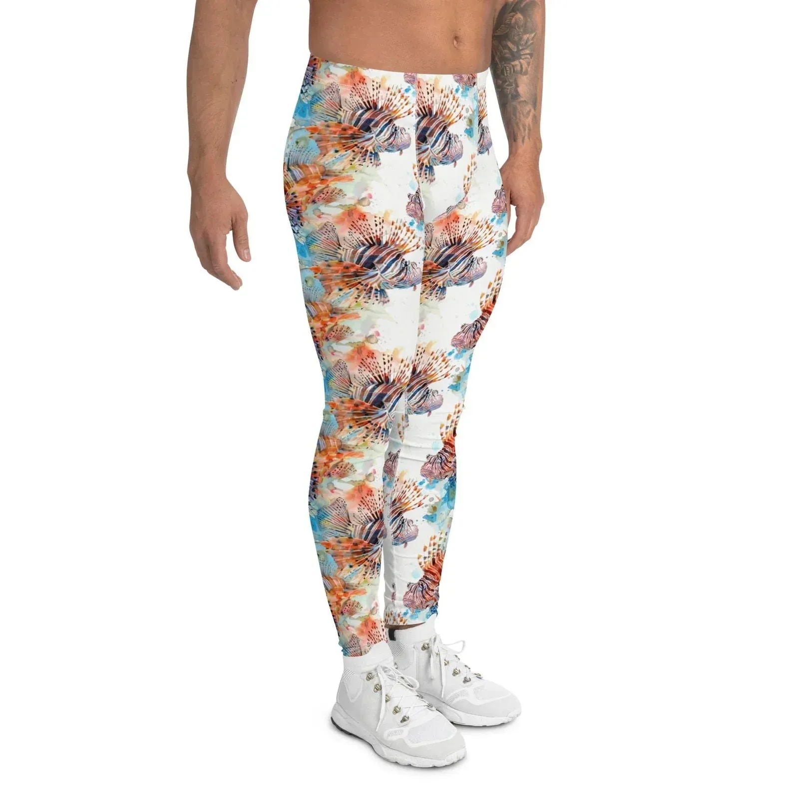 Invasive Lionfish Men's Swim Leggings