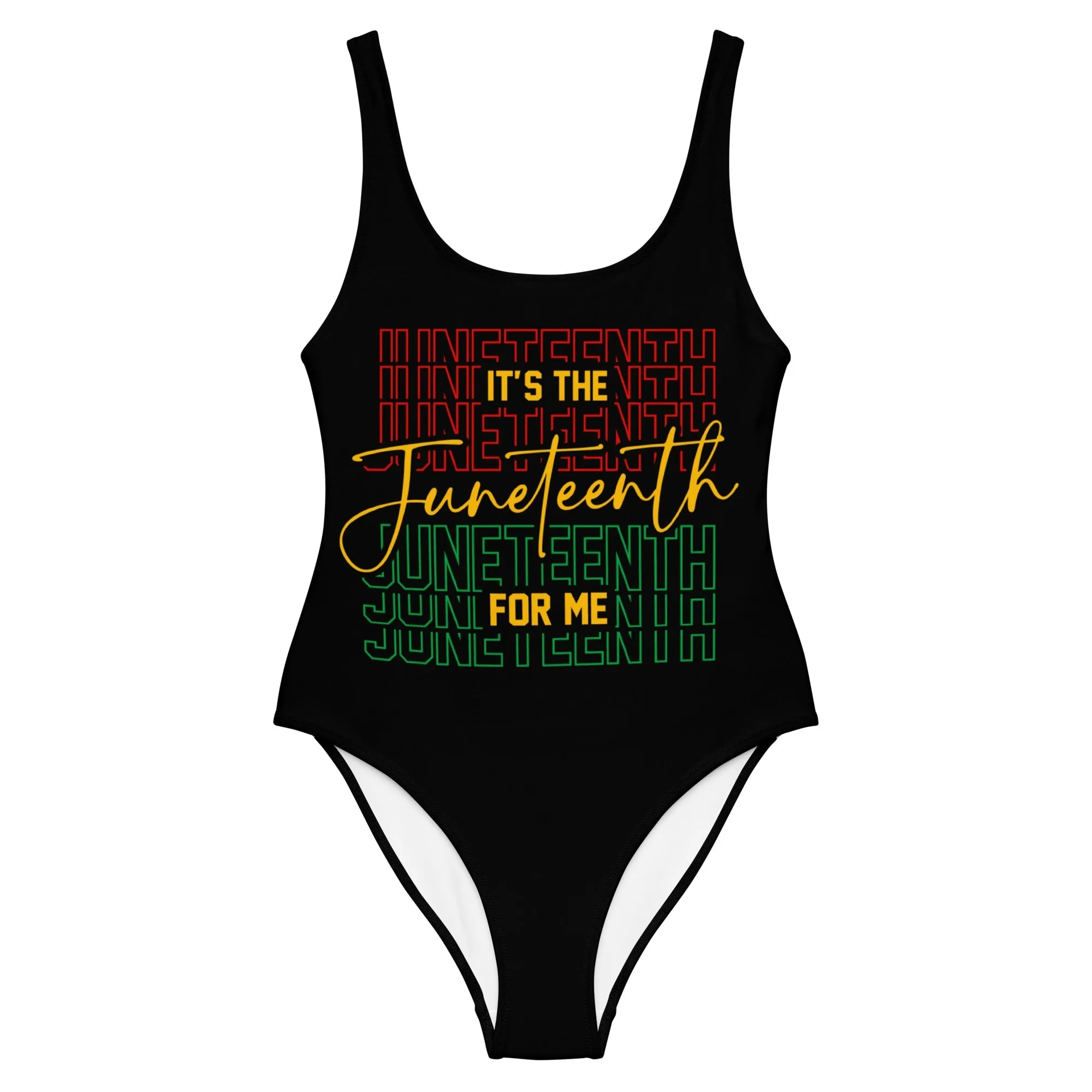 It's the Juneteenth - One-Piece Swimsuit