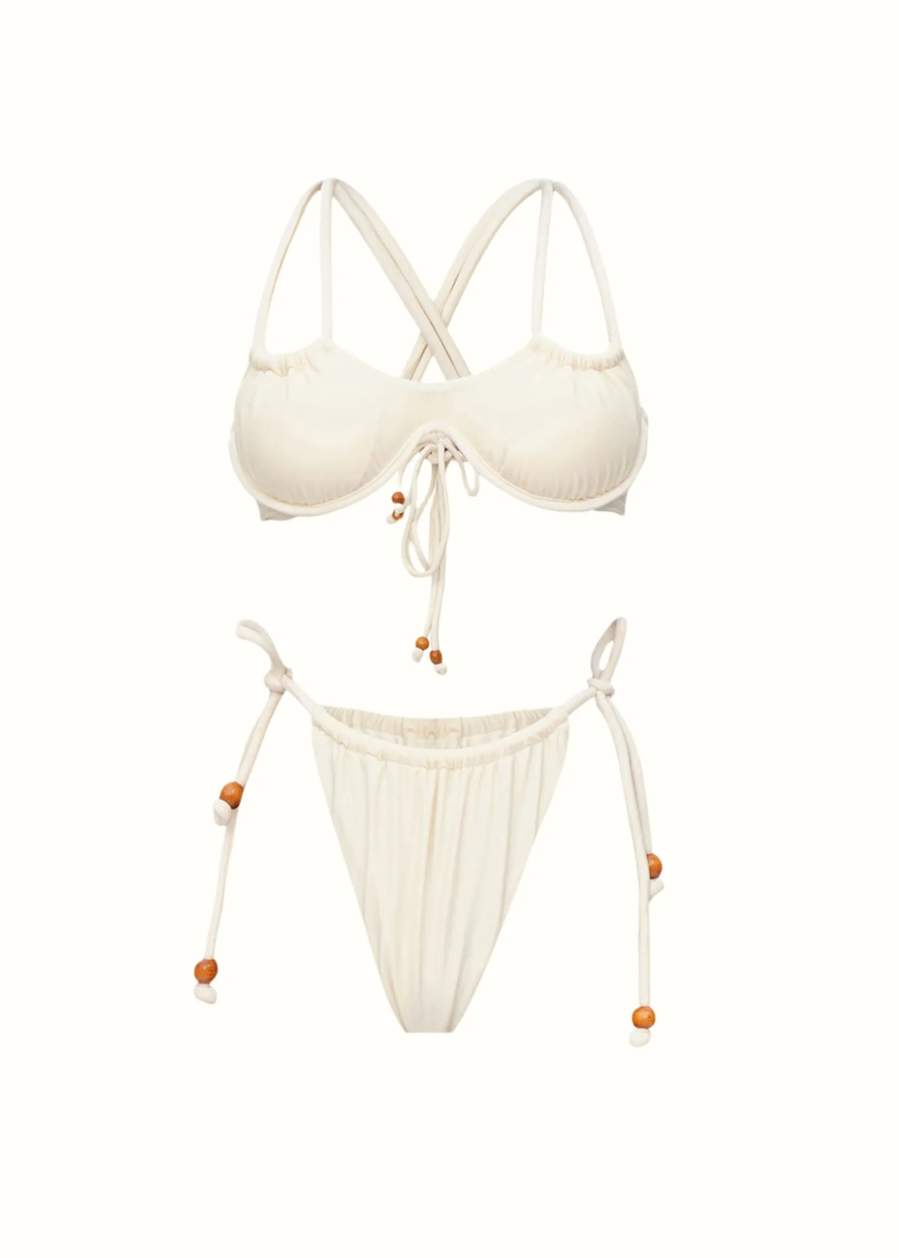 LANI BIKINI - IVORY