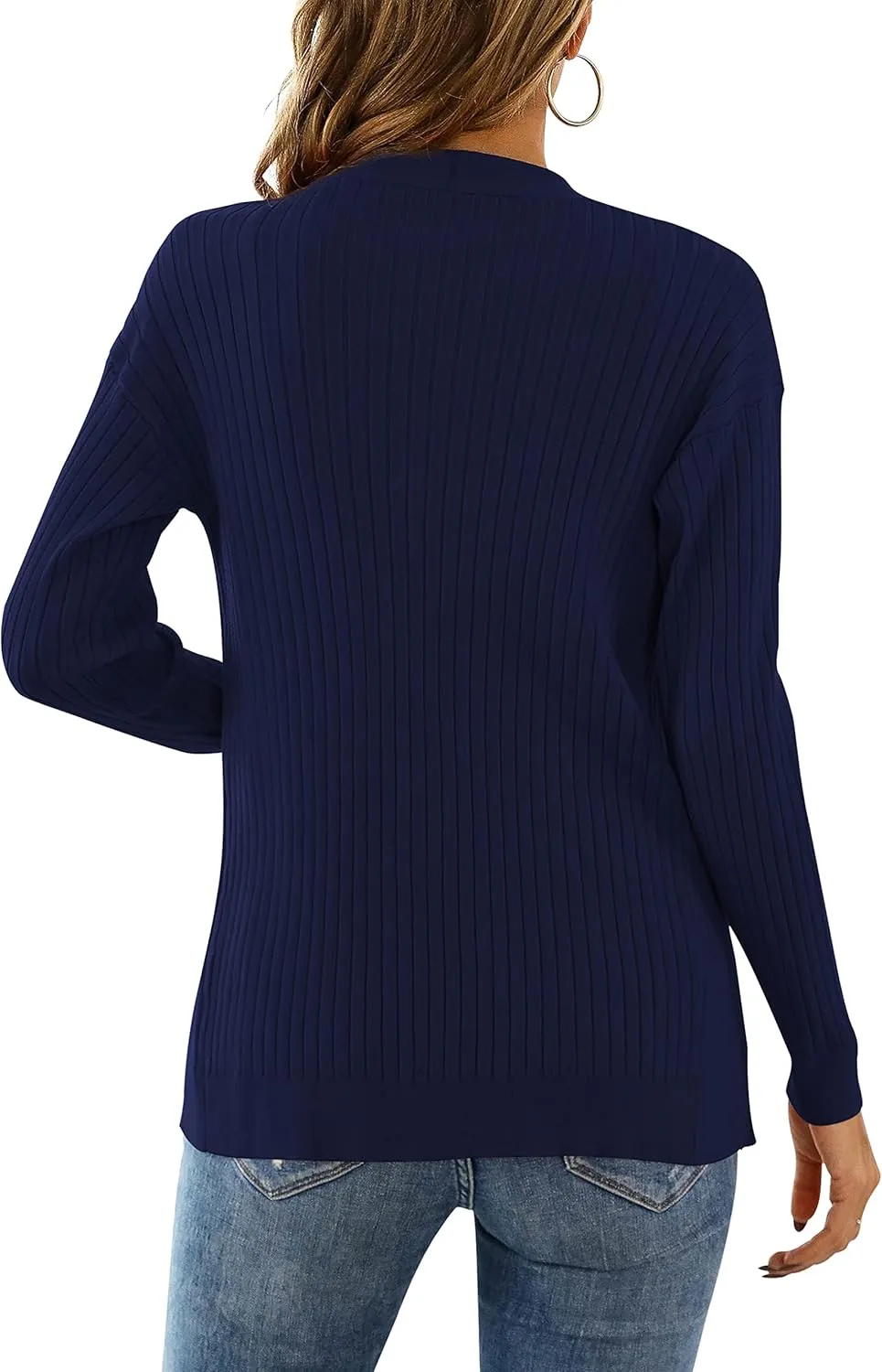 LIENRIDY Women's Knit Cardigan Long Sleeve Button Down Sweater Lightweight Cardigans, S-XL