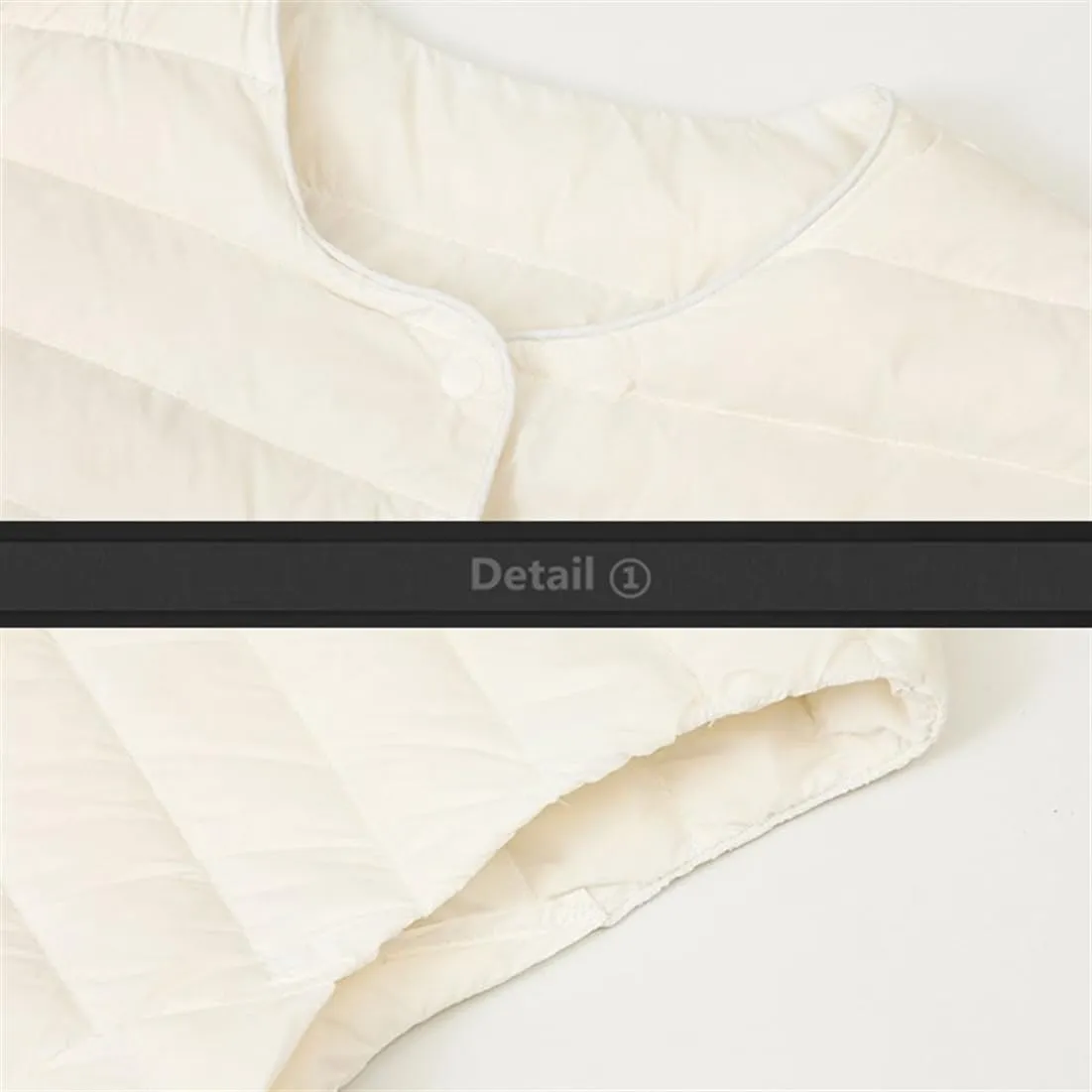 Lightweight Puffer Sleeveless Jacket Women Warm Outerwear Padded Gilet Cotton Down Vest Waistcoat
