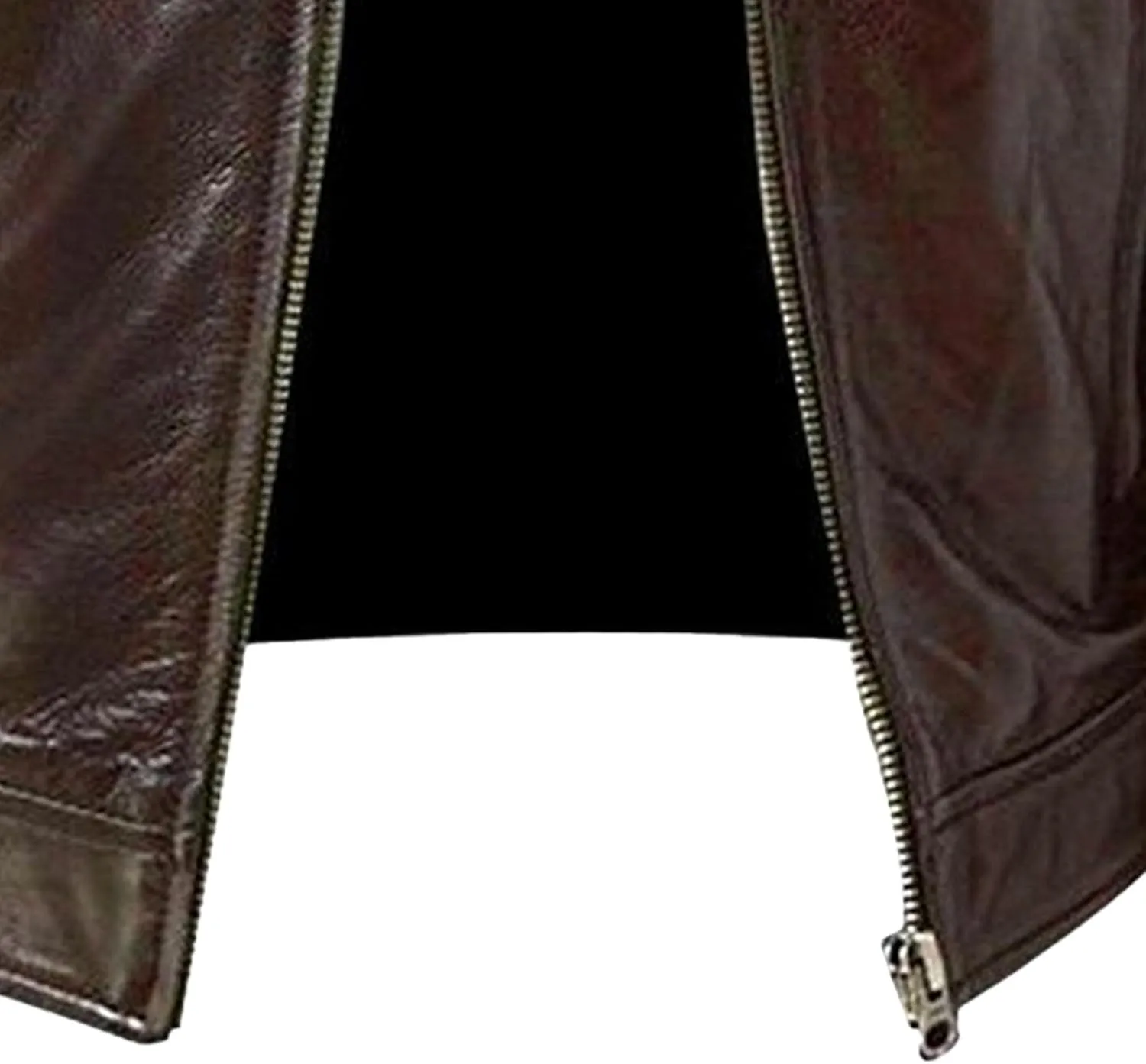 Maiyifu-GJ Men's Leather Jackets Stand Collar Slim Fit Faux Leather Jacket Casual Lightweight Motorcycle Biker Coat Outerwear