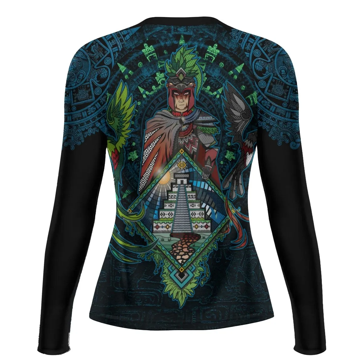 Mayan Guardian Women's Long Sleeve Rash Guard